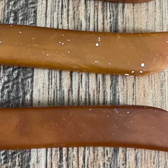 Robeson Steak Knives Set 5 Catalin Bakelite Handles Stainless Blades Germany - Picture 9 of 14